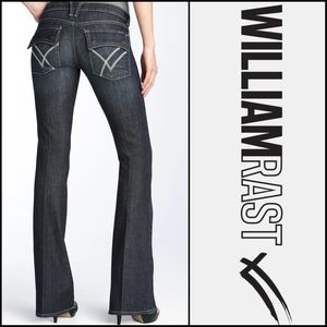 WILLIAM RAST Belle flared with flap jeans 24